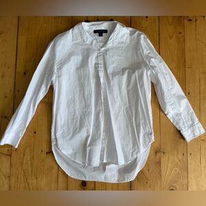 Gloria Vanderbilt Crisp White Blouse